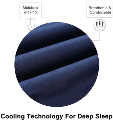 4PCS ブラッシュされたマイクロファイバーシートセットで 3 行の刺身で 落ち着いた睡眠を