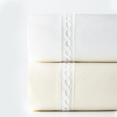 最安値 ベッドシーツ 100%ポリエステル マイクロファイバー 蕾丝 ヘム 贅沢な結婚式シーツセット 3/4pcs