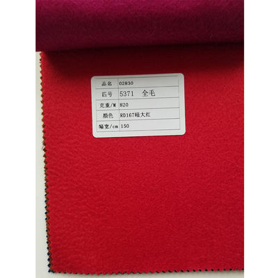 最も人気のある羊毛繊維タイプ 10% アルパカ 90% 羊毛 870g/m 直線 ワーステッド 羊毛布