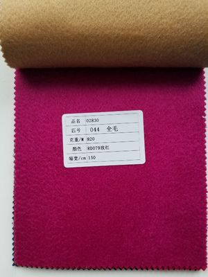 暖かい耐久性 90% ウールブレンド スーツ 秋冬コート用 素材 体重 870g/m