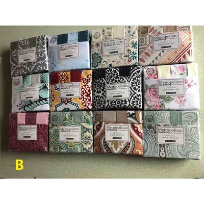 6pcs 1800 織物の密度 1.5-2 kg マイクロファイバーポリエステル ベッドシートセット